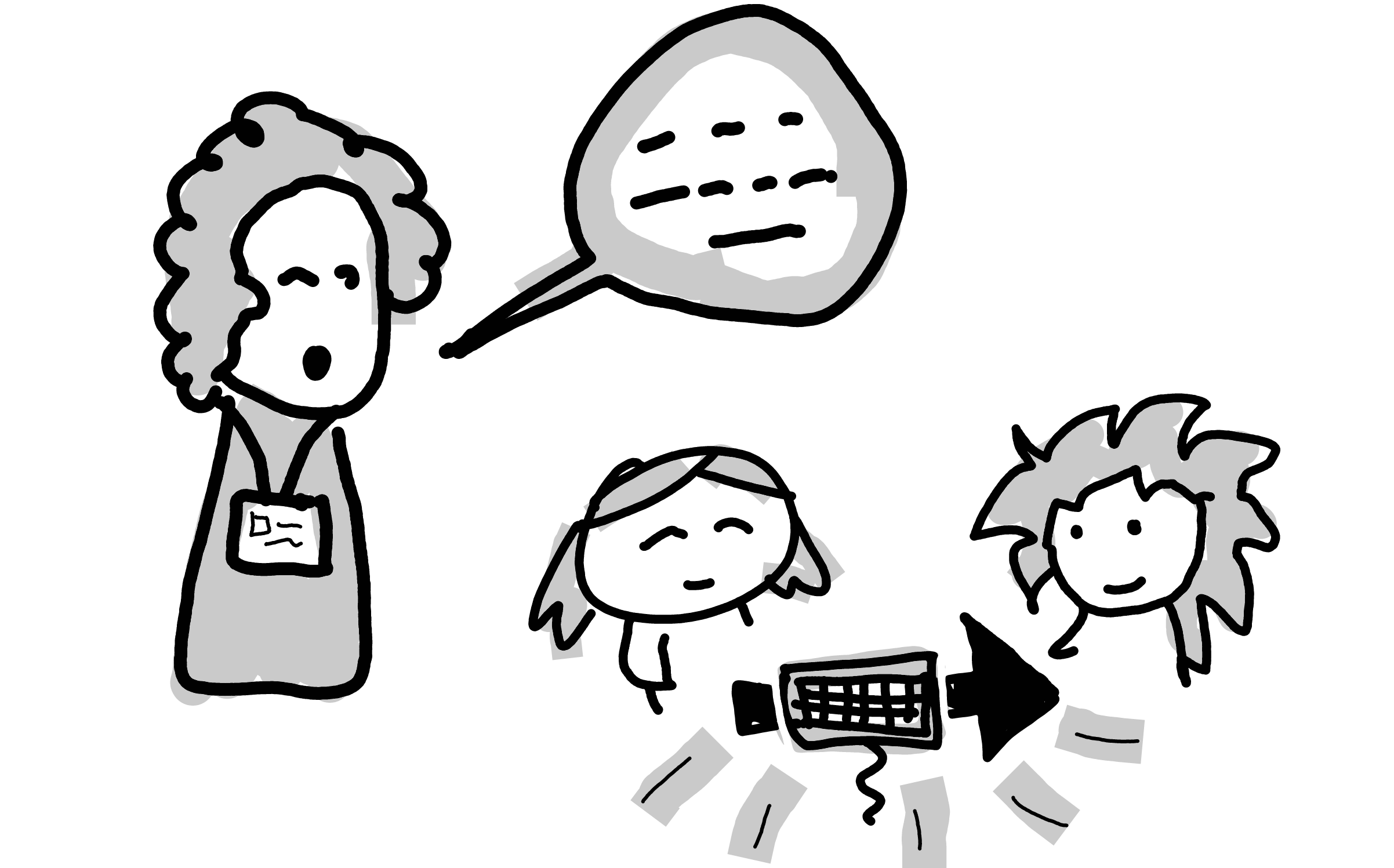 cartoon of pair programming